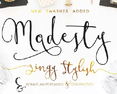 Modesty Free font