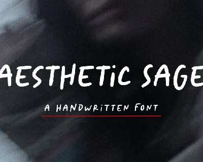 Aesthetic Sage font