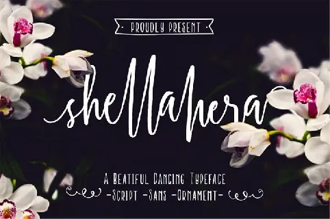 Shellahera Script Free font