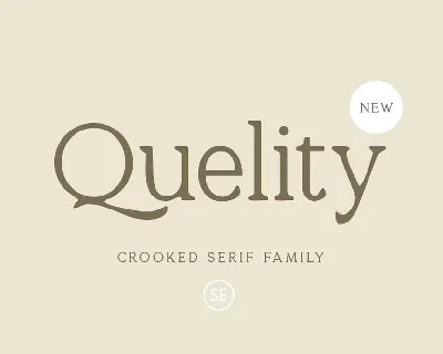 Quelity font