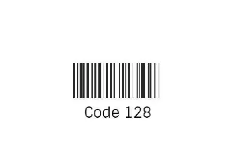 Code 128 font