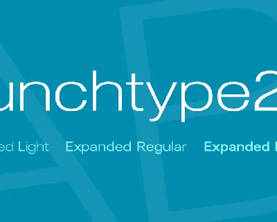 Lunchtype24 font