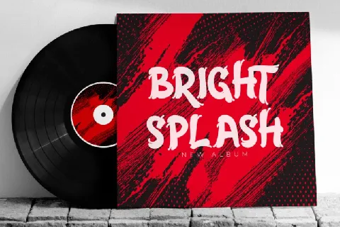 Bright Splash font