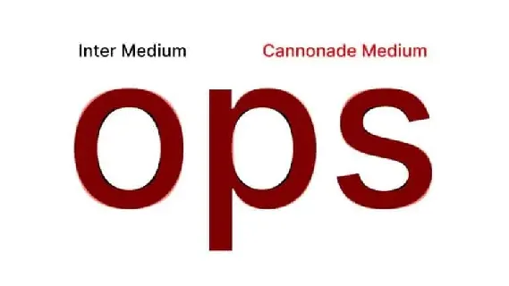 Cannonade Sans Serif font
