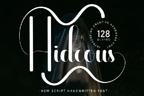 Hideous Script font