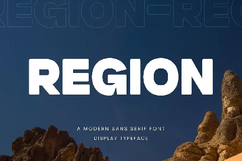 Region font