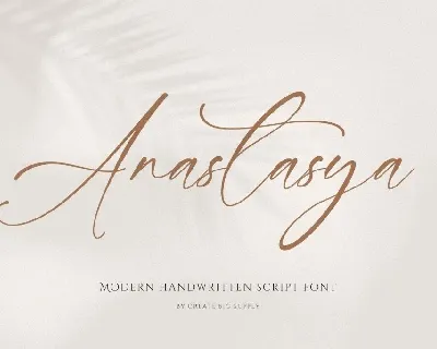 Anastasya font