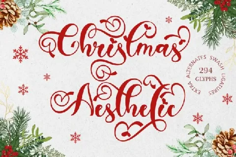 Christmas Aesthetic font