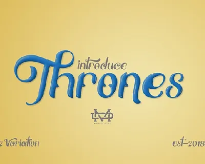 Thrones font