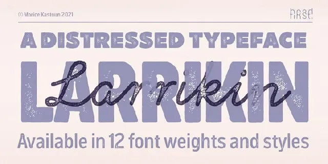 Larrikin font