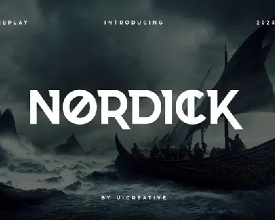 Nordick font