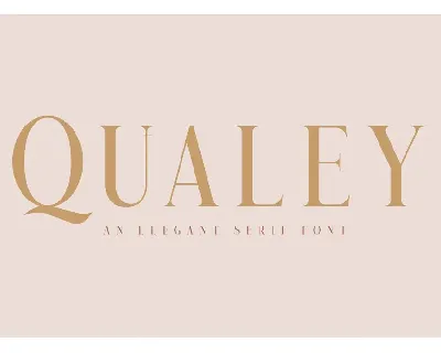 Qualey Free font