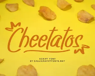 Cheetatos Handwriting font