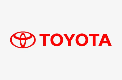 Toyota font
