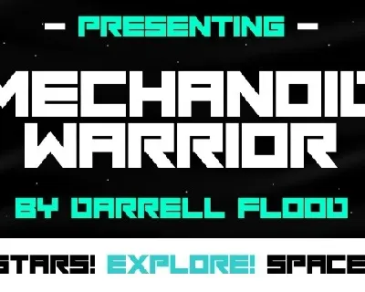 Mechanoid Warrior font