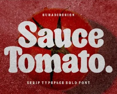 Sauce Tomato font