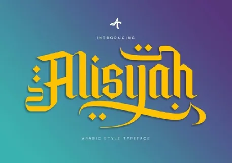 Alisyah font