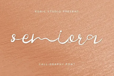 Semiora Demo font