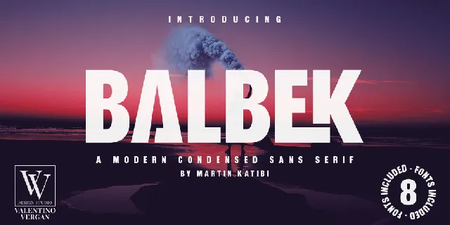 Balbek font