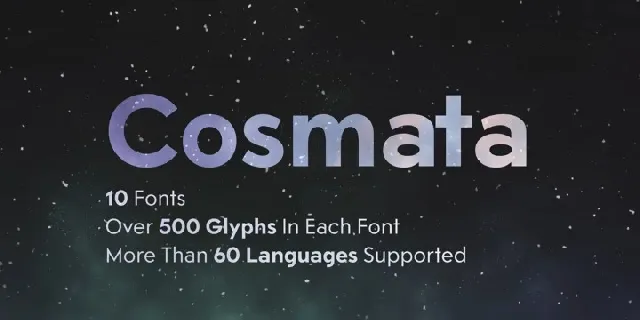 Cosmata font