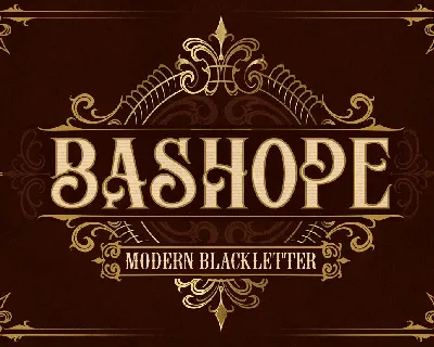 Bashope font