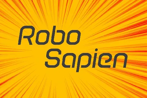 Robo Sapien Family font