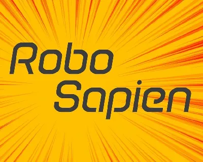 Robo Sapien Family font