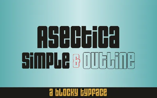 Asectica Demo font