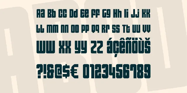 Asectica Demo font