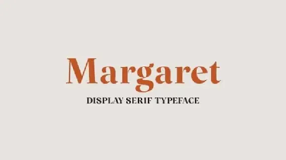 Margaret Serif font