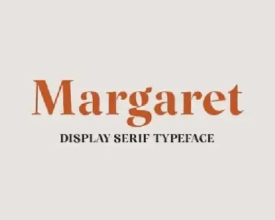 Margaret Serif font