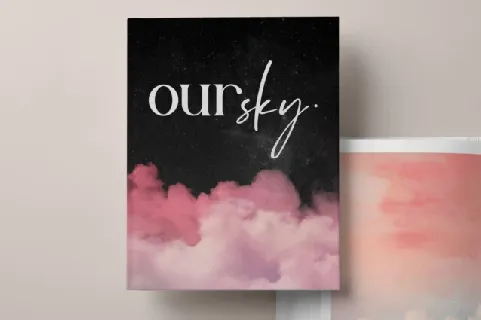 Our Sky font