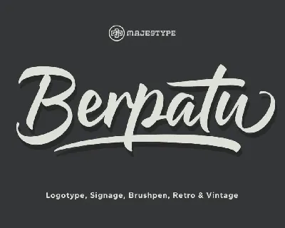 Berpatu font