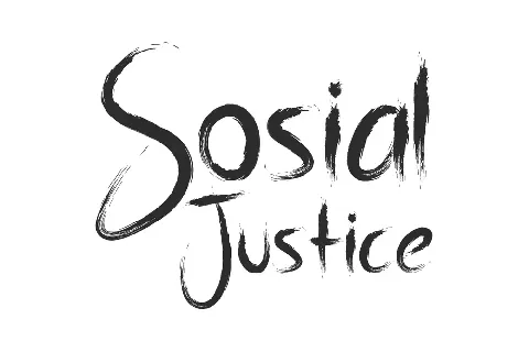Sosial Justice Demo font