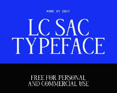 LC Sac font