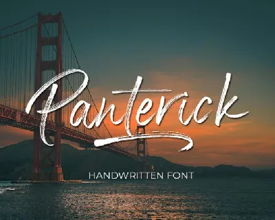 Panterick Brush font