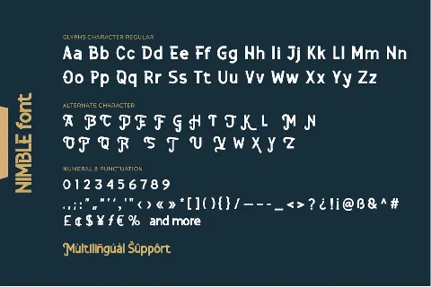 Nimble font