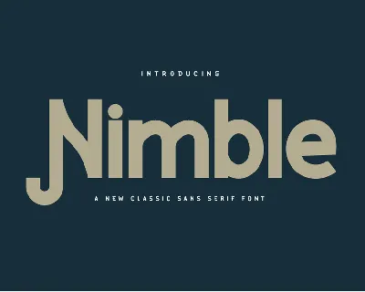 Nimble font