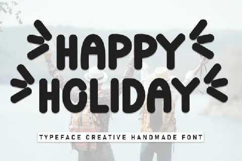 Happy Holiday Script font