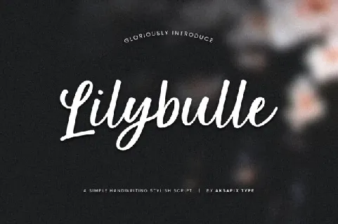 Lilybulle font