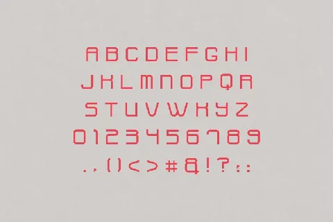 Widges Modern font