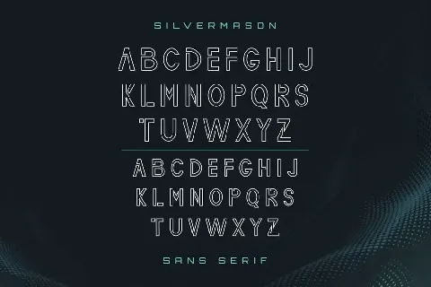 Silvermason Demo font