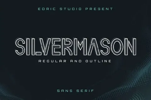 Silvermason Demo font