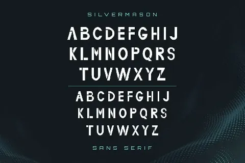 Silvermason Demo font