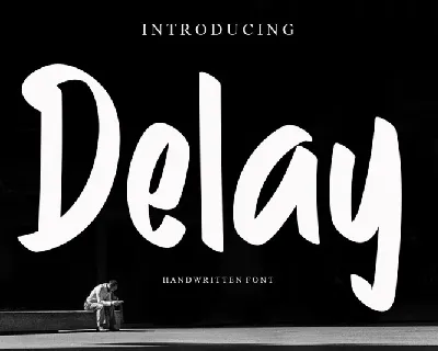 Delay font