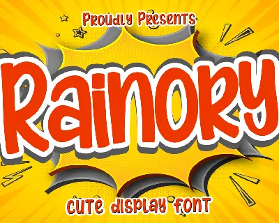 Rainory Display font