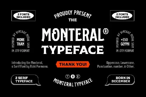 FF Monteral Serif font