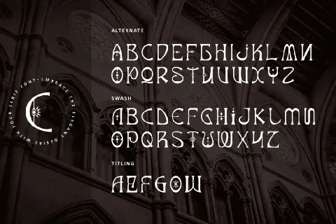 Charming Ornate - Personal use font