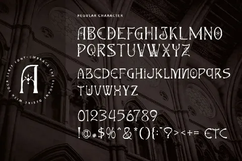 Charming Ornate - Personal use font