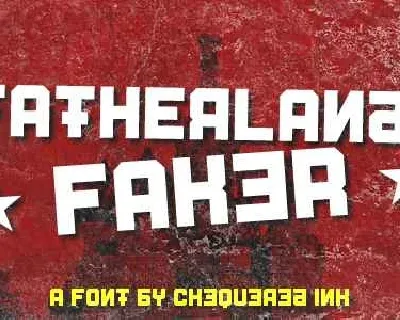 Fatherland Faker Free Download font